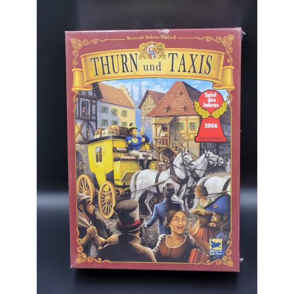 Thurn And Taxis Board Game German New SEALED Postal Mail Route Hans Im Gluck - Picture 1 of 16